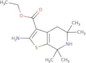 2-Amino-5,5,7,7-tetramethyl-4,5,6,7-tetrahydro-thieno[2,3-c]pyridine-3-carboxylic acid ethyl ester
