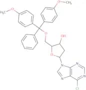 6-Chloro-9-(5-o-dimethoxytrityl-β-D-2-deoxyribofuranosyl)purine