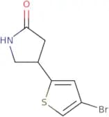 4-(4-Bromothiophen-2-yl)pyrrolidin-2-one