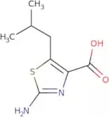 2-Amino-5-(2-methylpropyl)-1,3-thiazole-4-carboxylic acid