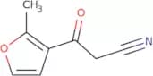 3-(2-Methyl-3-furyl)-3-oxopropanenitrile
