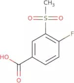 4-Fluoro-3-(methylsulfonyl)benzoic acid