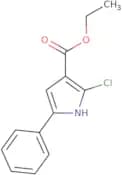 Ethyl 2-chloro-5-phenyl-1H-pyrrole-3-carboxylate