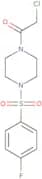 2-Chloro-1-[4-(4-fluorobenzenesulfonyl)piperazin-1-yl]ethan-1-one