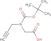 2-{[(tert-butoxy)carbonyl](prop-2-yn-1-yl)amino}acetic acid