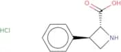 rac-(2R,3R)-3-Phenylazetidine-2-carboxylic acid hydrochloride