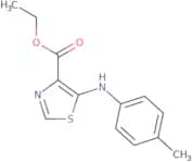Ethyl 5-[(4-methylphenyl)amino]-1,3-thiazole-4-carboxylate