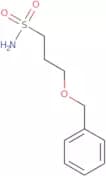 3-(Benzyloxy)propane-1-sulfonamide