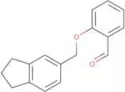 2-((2,3-Dihydro-1H-inden-5-yl)methoxy)benzaldehyde