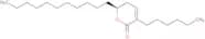 (S)-3-Hexyl-5,6-dihydro-6-undecyl-2H-pyran-2-one