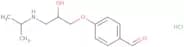 4-[(2RS)-2-Hydroxy-3-[(1-methylethyl)amino]propoxy]-benzaldehyde hydrochloride