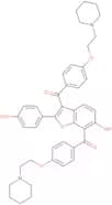 [6-Hydroxy-2-(4-hydroxyphenyl)-7-[4-(2-piperidin-1-yl-ethoxy)benzoyl]-benzo[b]thien-3-yl]-[4-[2-(1…