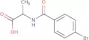 2-[(4-Bromophenyl)formamido]propanoic acid