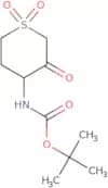 N-​(Tetrahydro-​1,​1-​dioxido-​3-​oxo-​2H-​thiopyran-​4-​yl)​-​carbamic acid 1,​1-​dimethylethyl e…