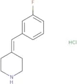 4-[(3-Fluorophenyl)methylidene]piperidine hydrochloride
