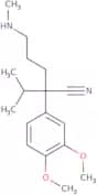 1-Isopropyl-1-N-methylpropylamino-(3,4-dimethoxyphenyl)acetonitrile