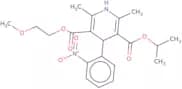 (RS)-Isopropyl 2-methoxyethyl 1,4-dihydro-2,6-dimethyl-4-(2-nitrophenyl)pyridine-3,5-dicarboxylate