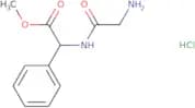 Methyl (2S)-2-(2-aminoacetamido)-2-phenylacetate hydrochloride