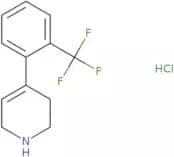 4-[2-(Trifluoromethyl)phenyl]-1,2,3,6-tetrahydropyridine hydrochloride