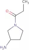 1-(3-Aminopyrrolidin-1-yl)propan-1-one
