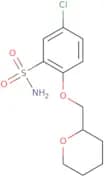 5-Chloro-2-(oxan-2-ylmethoxy)benzene-1-sulfonamide