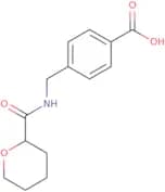 4-((Tetrahydro-2H-pyran-2-carboxamido)methyl)benzoic acid