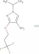 1-(Propan-2-yl)-3-(3,3,3-trifluoropropoxy)-1H-pyrazol-4-amine hydrochloride