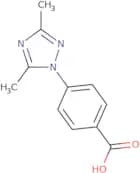 4-(3,5-Dimethyl-1H-1,2,4-triazol-1-yl)benzoic acid
