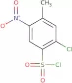 2-Chloro-4-methyl-5-nitrobenzene-1-sulfonyl chloride