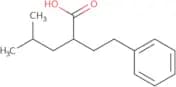 4-Methyl-2-(2-phenylethyl)pentanoic acid