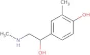 4-(1-Hydroxy-2-(methylamino)ethyl)-2-methylphenol