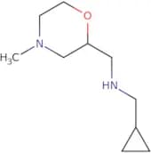 (Cyclopropylmethyl)[(4-methylmorpholin-2-yl)methyl]amine