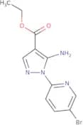 Ethyl 5-amino-1-(5-bromopyridin-2-yl)-1H-pyrazole-4-carboxylate