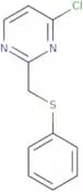 4-Chloro-2-[(phenylsulfanyl)methyl]pyrimidine