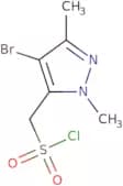(4-Bromo-1,3-dimethyl-1H-pyrazol-5-yl)methanesulfonyl chloride