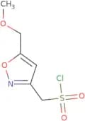 [5-(Methoxymethyl)-1,2-oxazol-3-yl]methanesulfonyl chloride