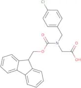2-{[(4-Chlorophenyl)methyl]({[(9H-fluoren-9-yl)methoxy]carbonyl})amino}acetic acid