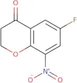 6-Fluoro-8-nitro-3,4-dihydro-2H-1-benzopyran-4-one