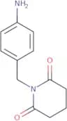 1-[(4-Aminophenyl)methyl]piperidine-2,6-dione