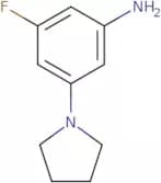 3-Fluoro-5-(pyrrolidin-1-yl)aniline