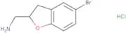 (5-Bromo-2,3-dihydro-1-benzofuran-2-yl)methanamine hydrochloride