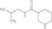 N-(2-Methylpropyl)piperidine-3-carboxamide