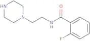 2-Fluoro-N-[2-(piperazin-1-yl)ethyl]benzamide