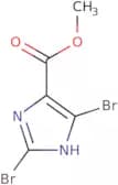 methyl 2,4-dibromo-1H-imidazole-5-carboxylate