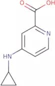 4-(Cyclopropylamino)pyridine-2-carboxylic acid