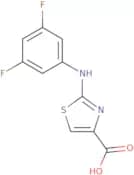 2-[(3,5-Difluorophenyl)amino]-1,3-thiazole-4-carboxylic acid
