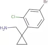 [1-(4-Bromo-2-chlorophenyl)cyclopropyl]methanamine