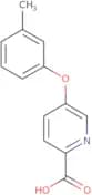 5-(3-Methylphenoxy)pyridine-2-carboxylic acid