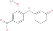 3-((2-methoxy-4-nitrophenyl)amino)cyclohex-2-en-1-one