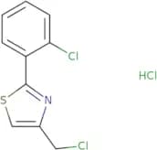 4-(Chloromethyl)-2-(2-chlorophenyl)-1,3-thiazole hydrochloride